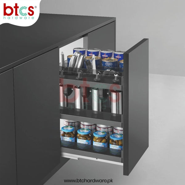 Glass Storage Pull-out Spics Rack