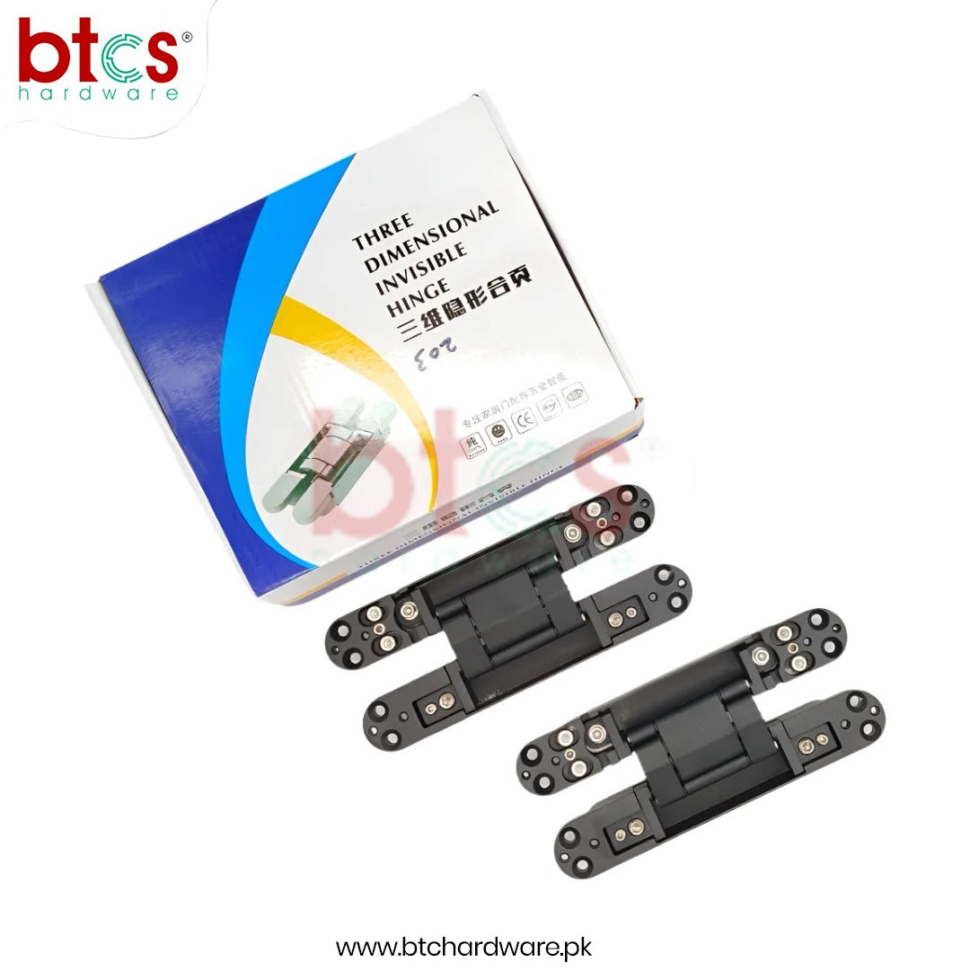 Three Dimensional Invisible Hinge 7 inch