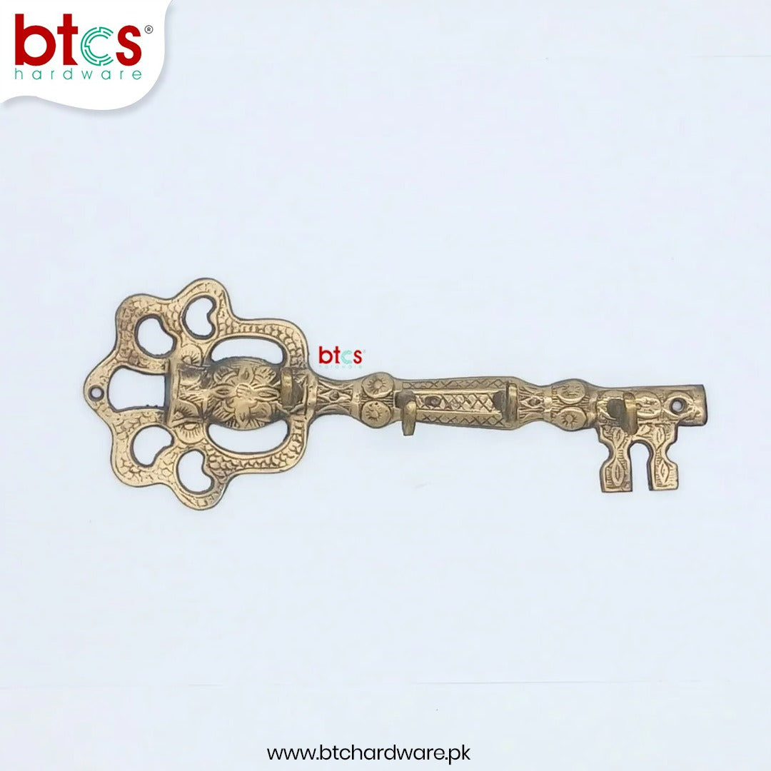 Decorative brass key holder