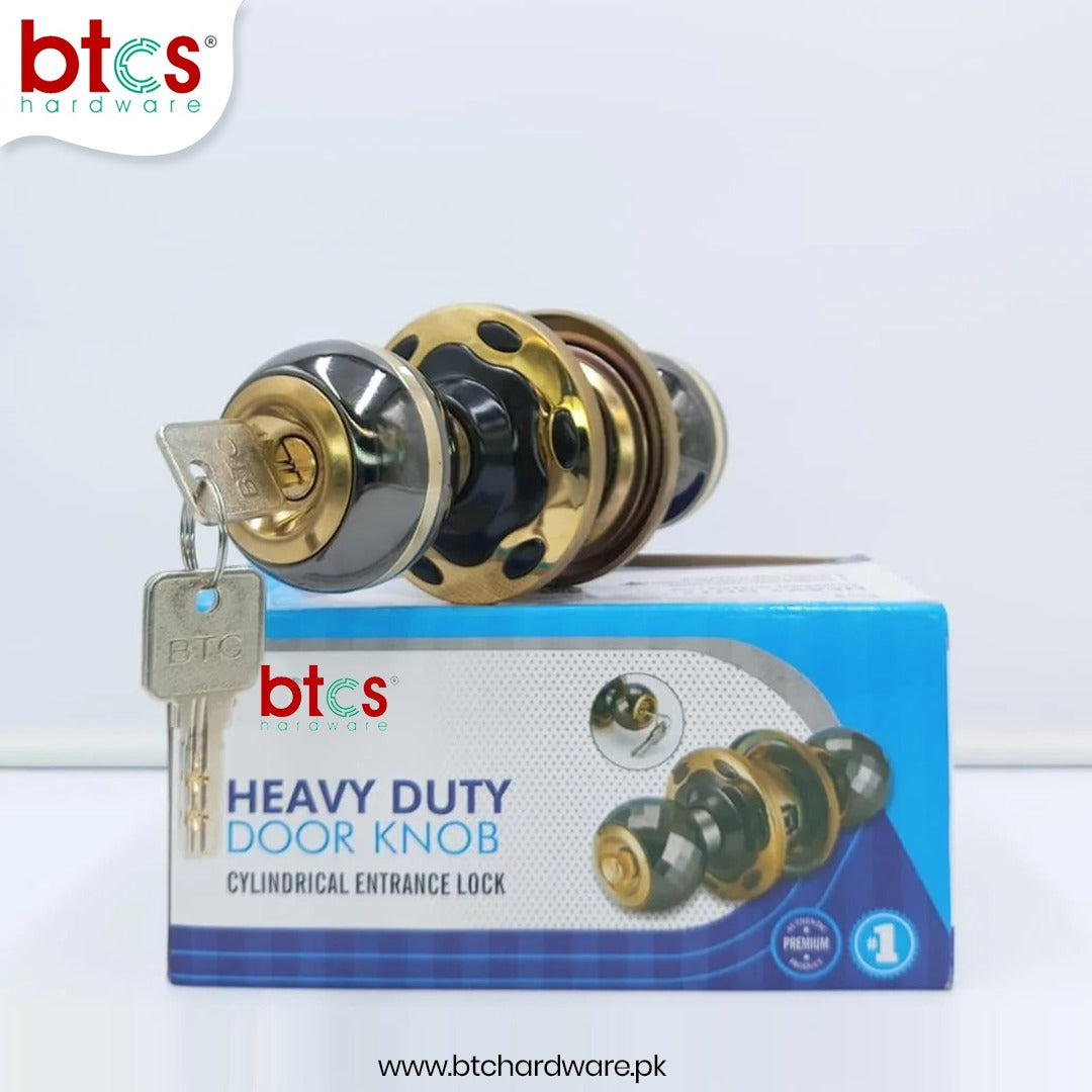5895 XL BN Heavy Round lock