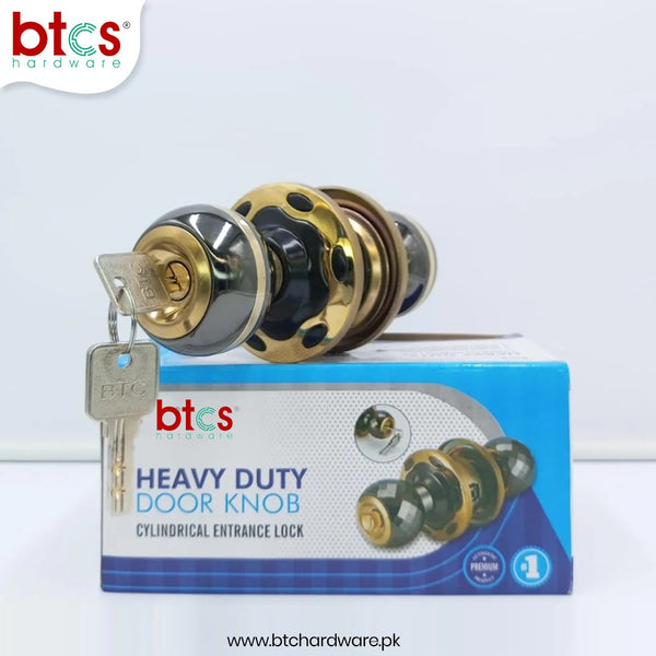 5895 XL BN Heavy Round lock