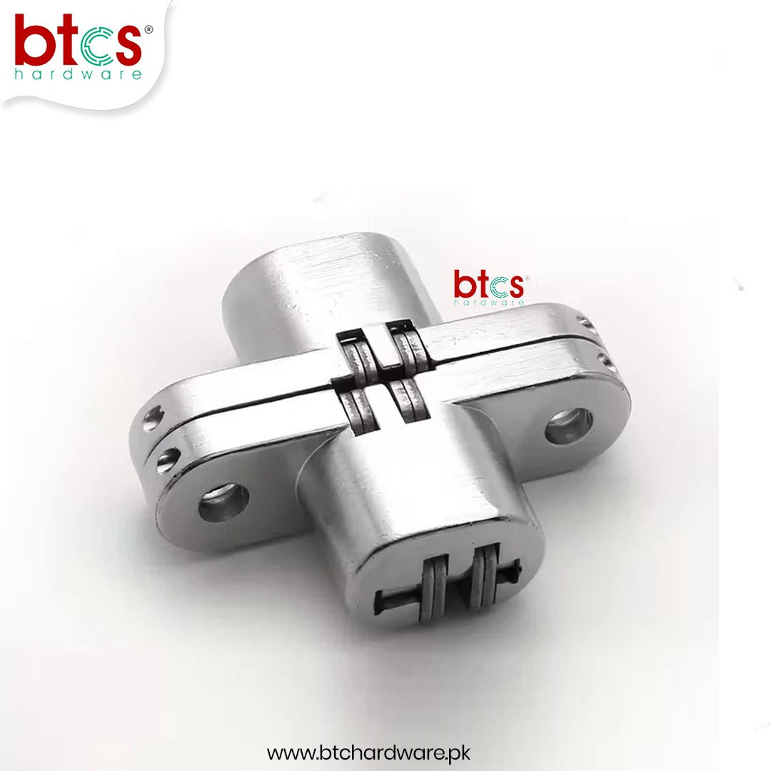 Concealed Cross Invisible Door Hinges 95mm