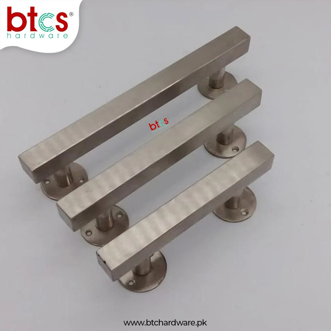 Square SS Main Door Handle