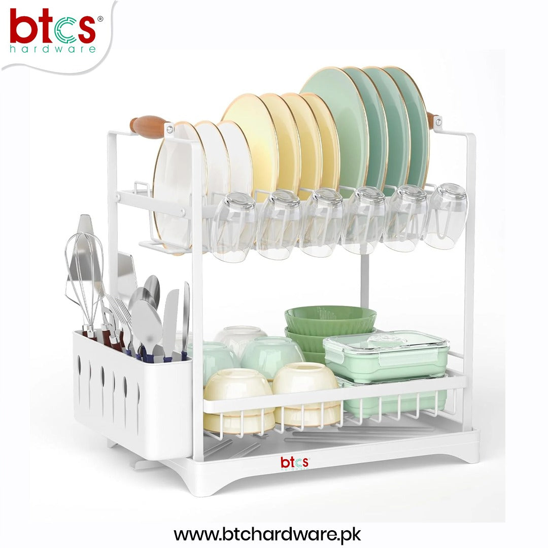 2-Tier Dish Dryer Rack