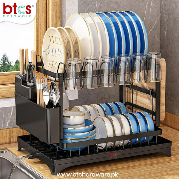 2-Tier Dish Dryer Rack