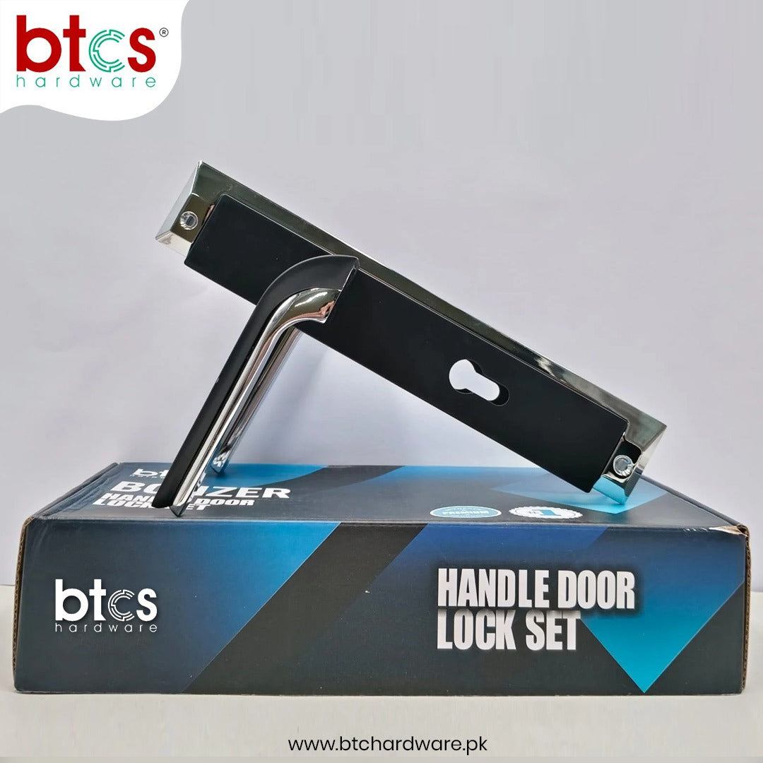 L10 black /cp Handle Door Lock