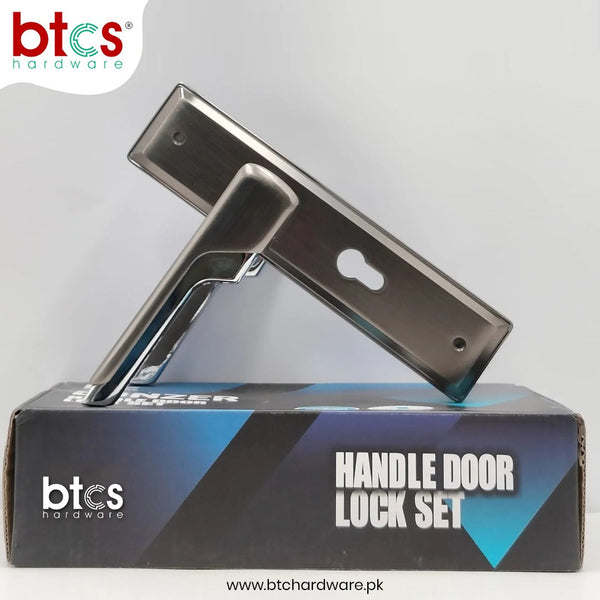 Handle Door Lock M13 Grey-CP