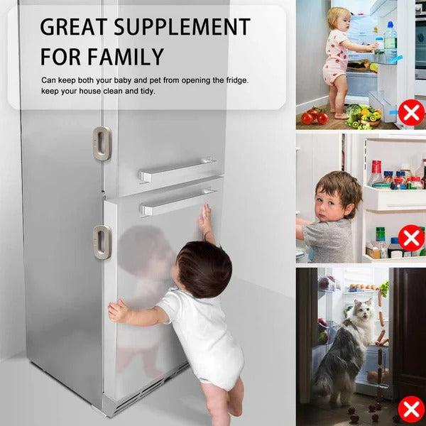 Fridge Lock for Child Safety Cabinet