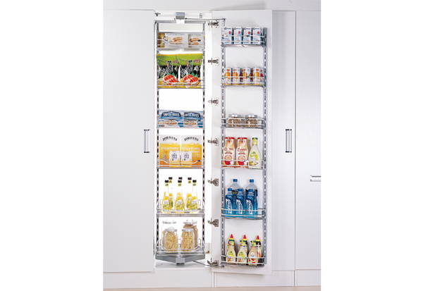 Larder unit basket with soft-closing PTJ022G - BTC Hardware