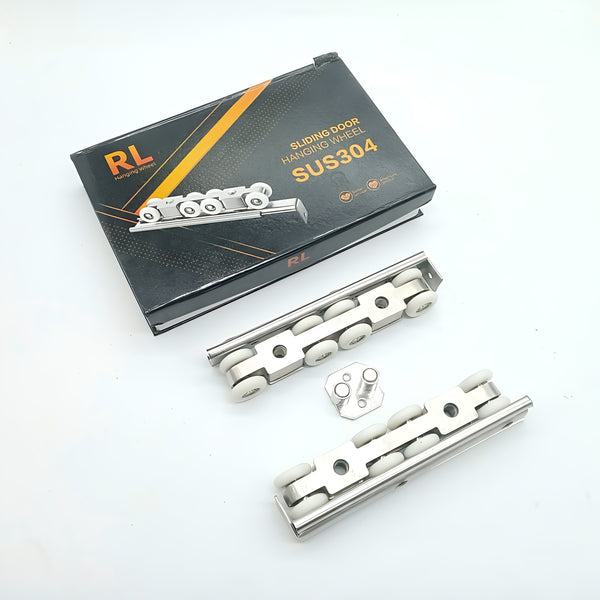 STAINLESS STEEL SLIDING DOOR ROLLER 8  RL WHEELS