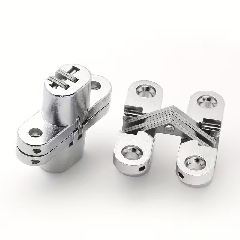 Concealed Cross Invisible Door Hinges 95mm
