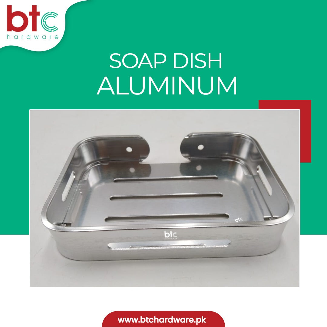 Soap Dish Aluminium - BTC Hardware