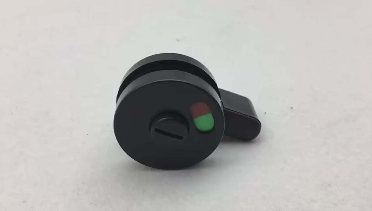 Bathroom latch indicator