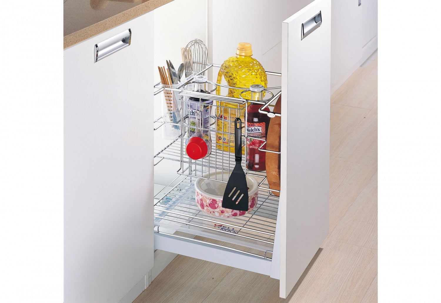 Kitchen sliding baskets PTJ010I | pull-out basket - BTC Hardware