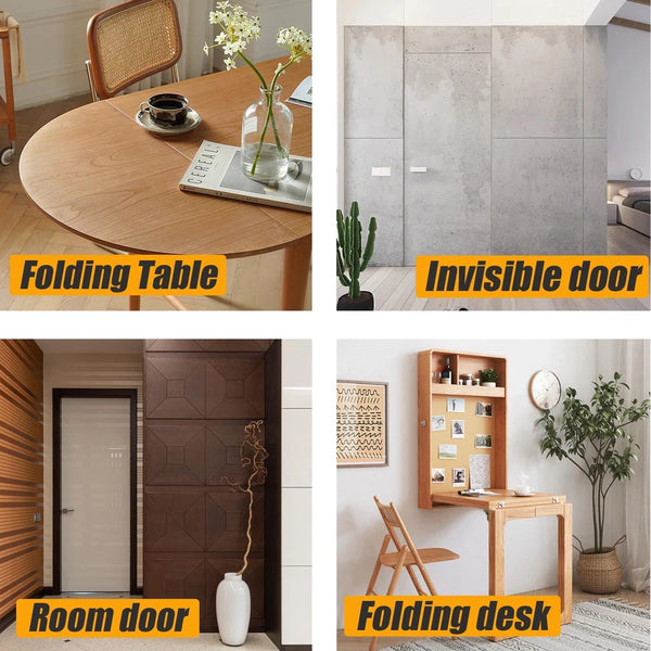 Concealed Cross Invisible Door Hinges 95mm