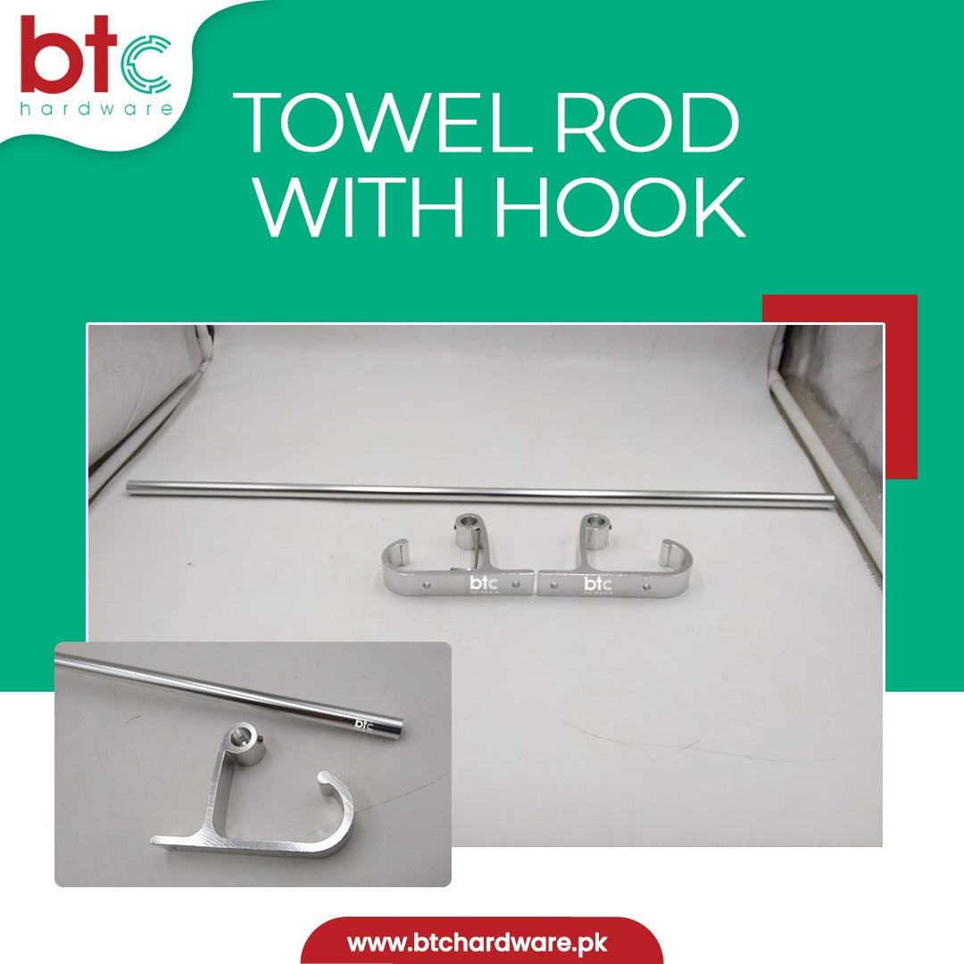 Towel Rod with hook