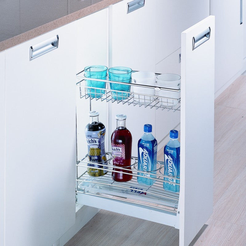 Slim Spice Racks PTJ023 for kitchen cabinet - BTC Hardware