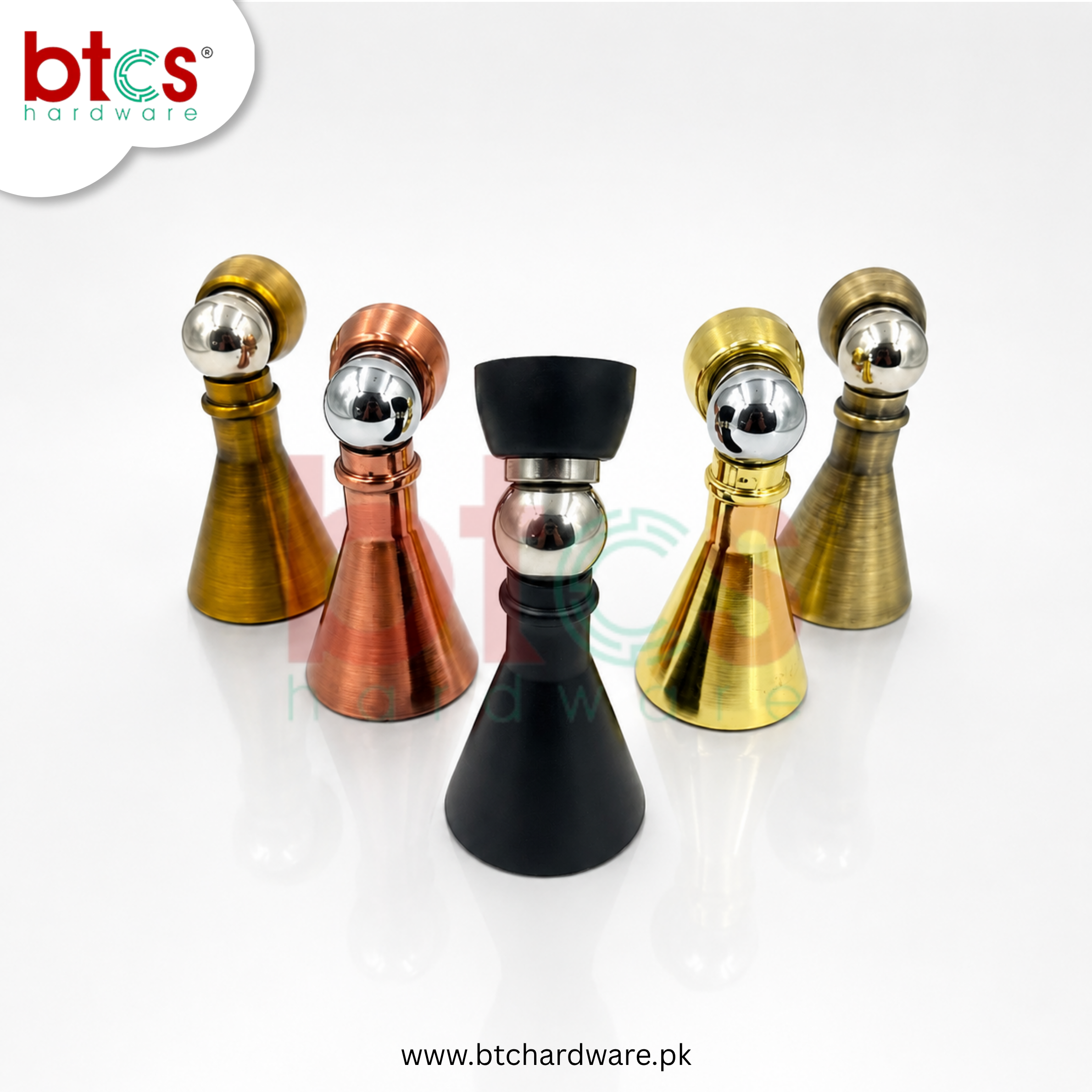Heavy duty Stainless Steel Magnetic cone Door Stopper