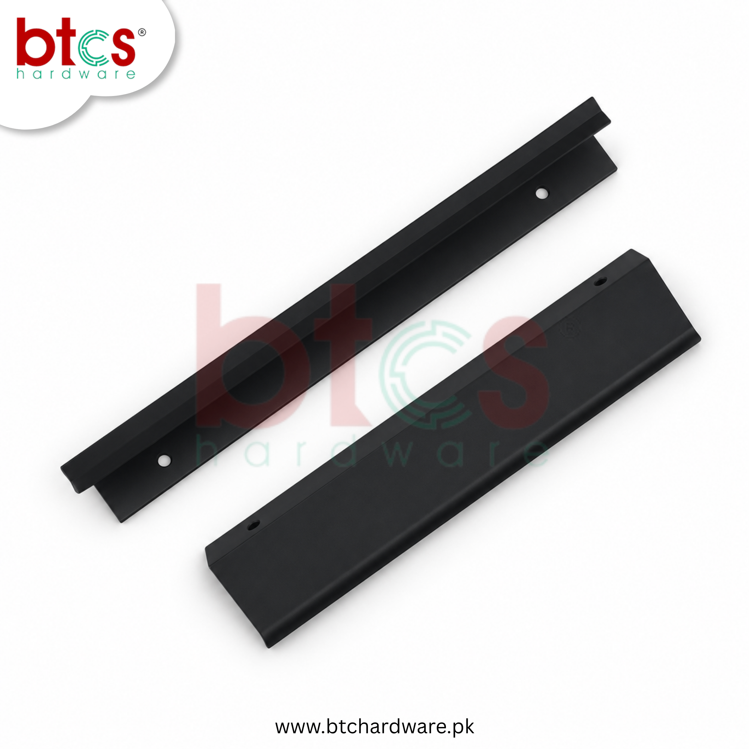BTCS Slim Edge Profile Handle – Matt Black