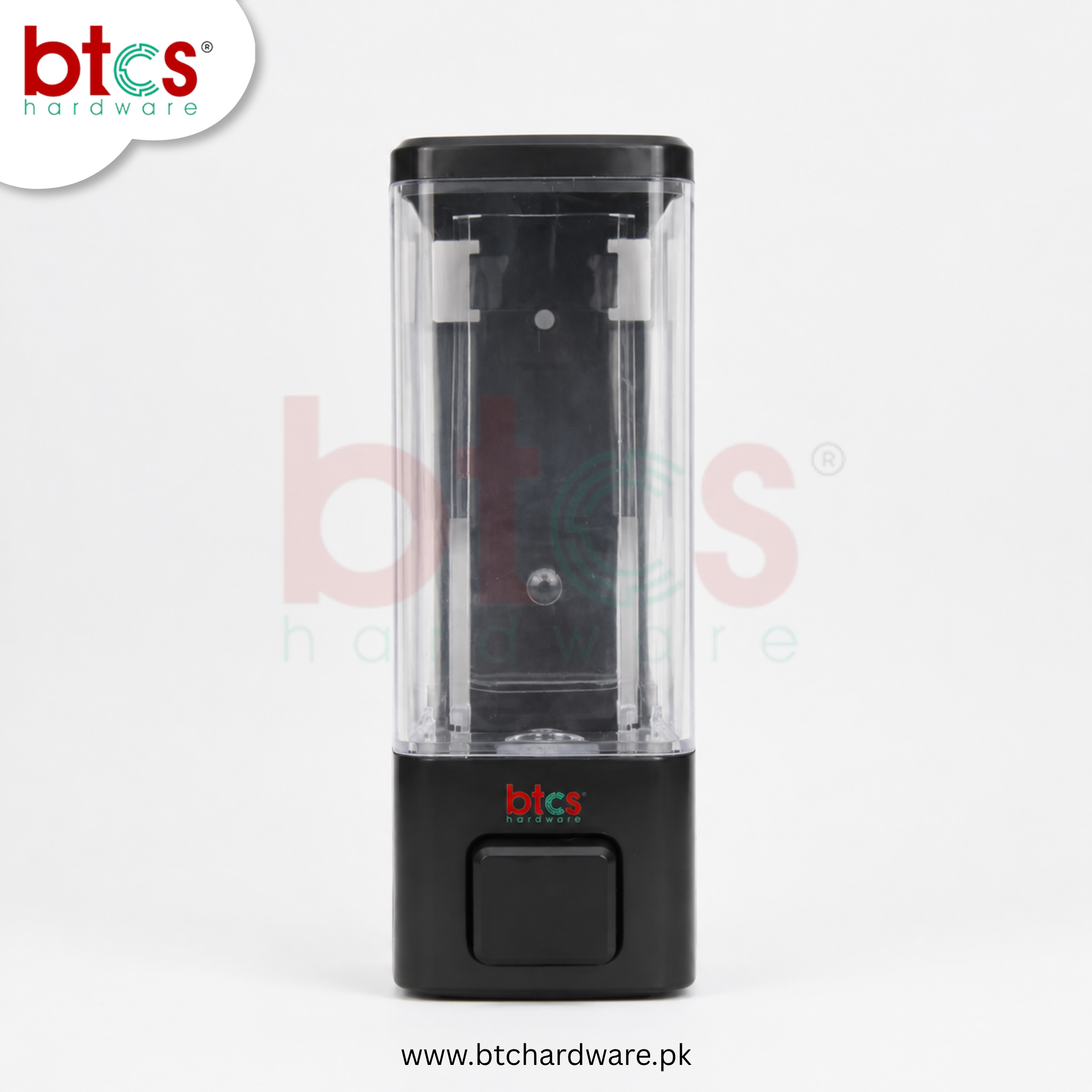 BTCS ClearPress Soap Dispenser