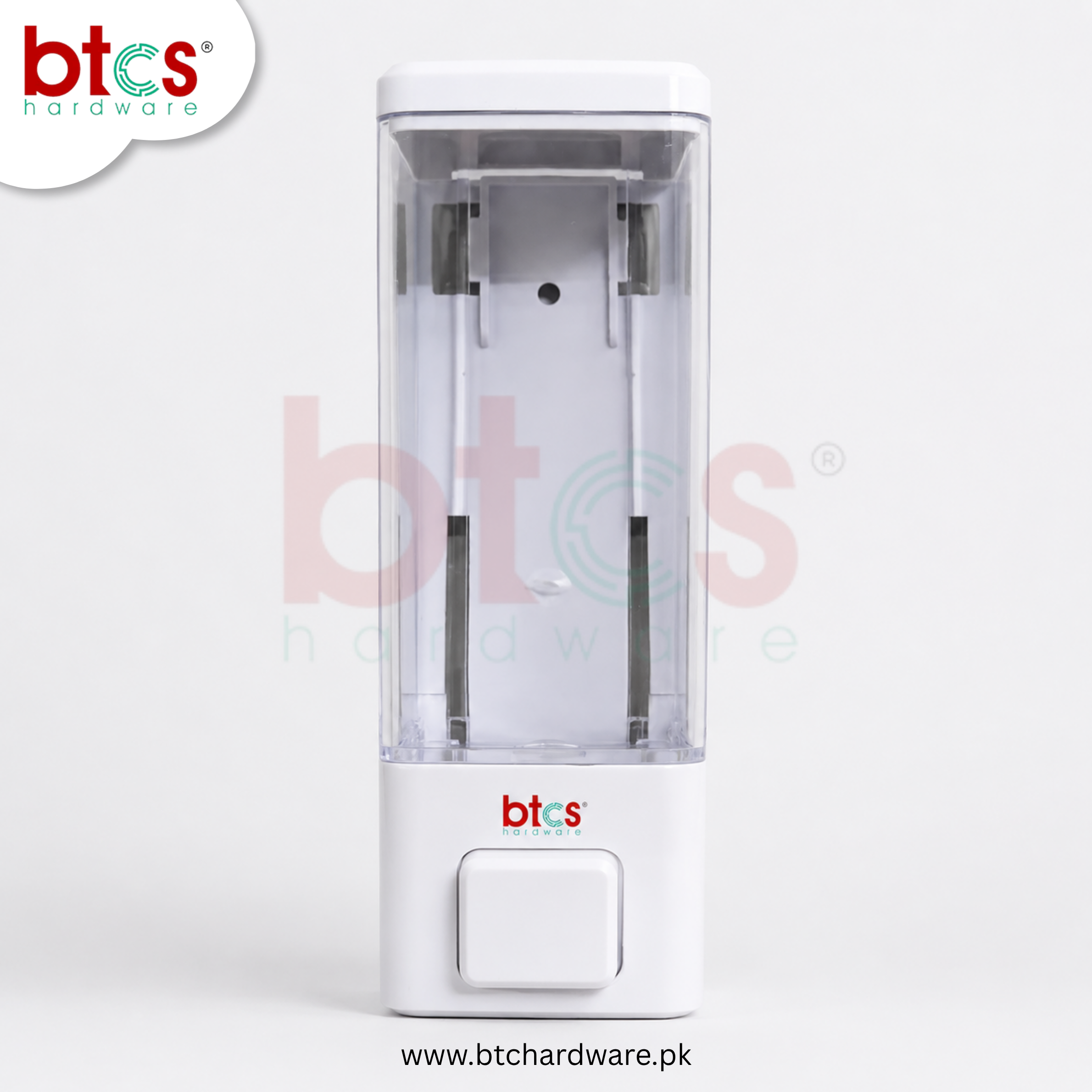 BTCS ClearPress Soap Dispenser