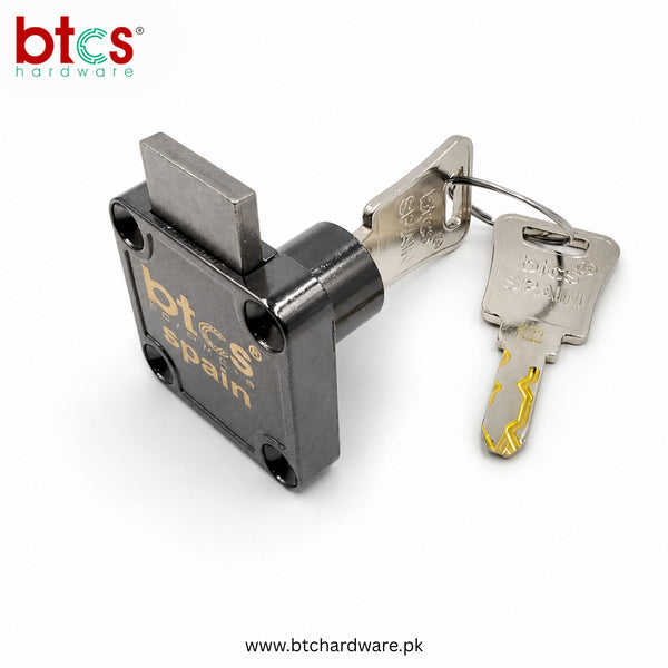 BTCS Premium Drawer Lock 138-AT-22 – Black