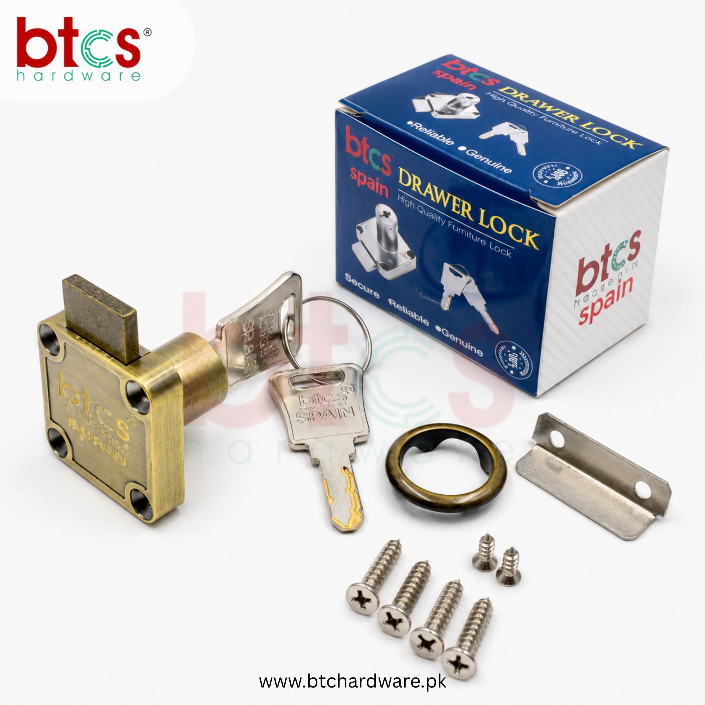 BTCS Premium Drawer Lock 138-AT-22 – MAB